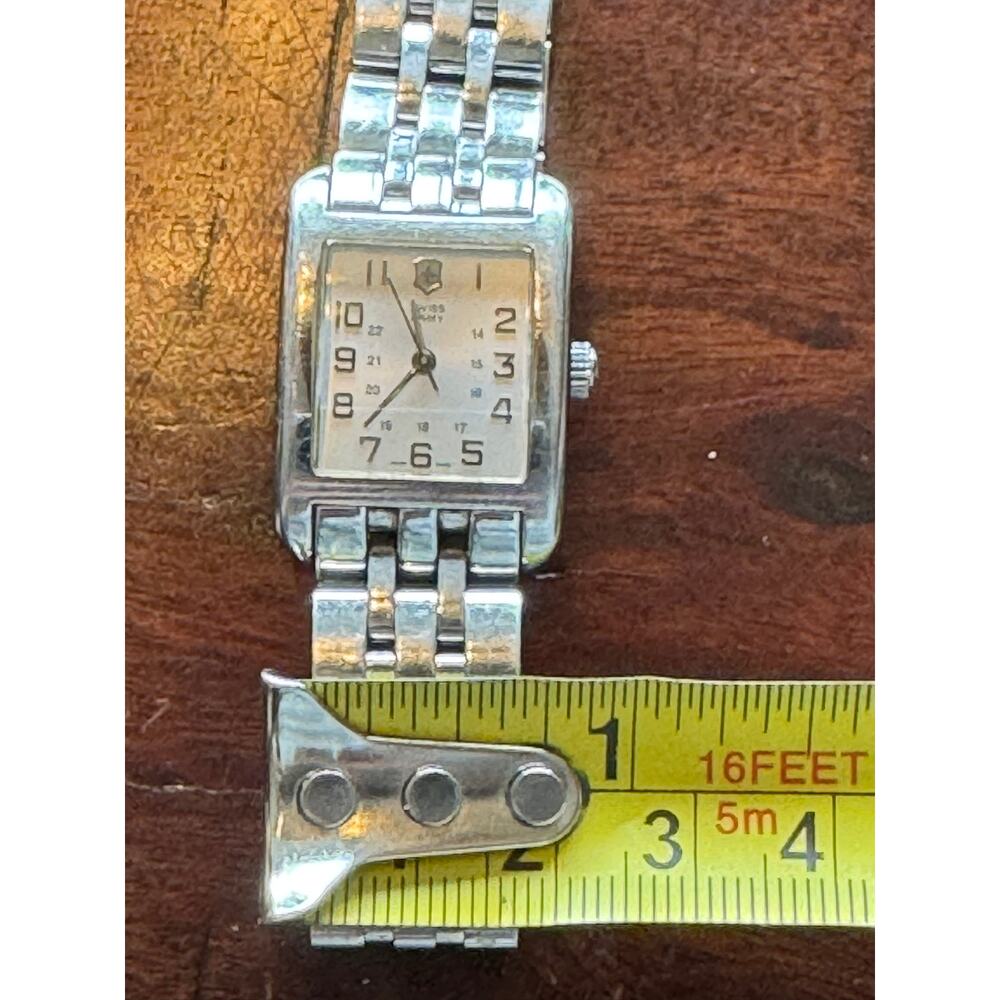 Victorinox Swiss Army Alliance 24022 Rectangle Watch Working (Retail $500) - Picture 10 of 10